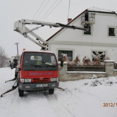 Montážní vysokozdvižná plošina NISSAN CABSTAR 120,35 (18m/9m)